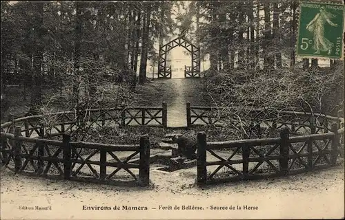 Ak Mamers Sarthe, Foret de Belleme, Source de la Herse