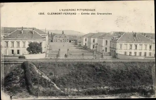 Ak Clermont Ferrand Puy de Dôme, Entree des Gravanches