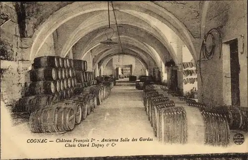 Ak Cognac Charente, Chateau Francois I., Ancienne Salle des Gardes