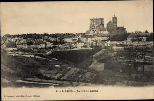 Ak Laon Aisne, Panorama