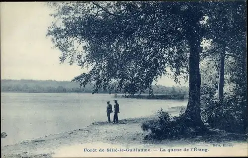 Ak Sillé le Guillaume Sarthe, Foret, La quene de l'Etang