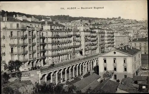 Ak Algier Alger Algerien, Boulevard Bugeaud