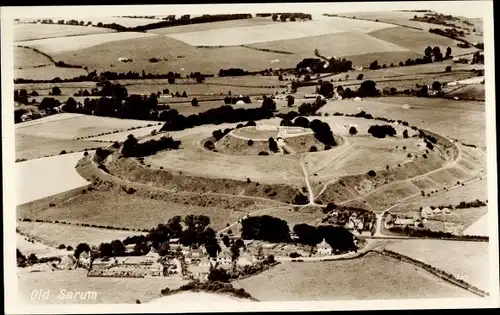 Ak Salisbury Wiltshire England, Old Sarum