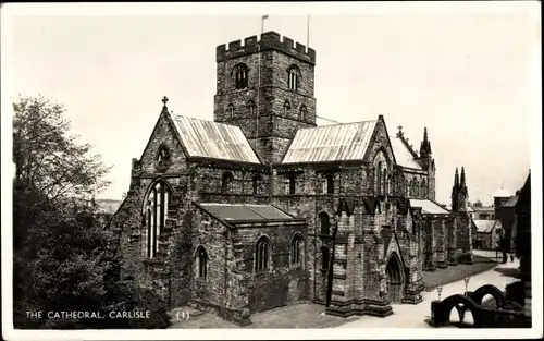 Foto Ak Carlisle Cumbria England, The Cathedral