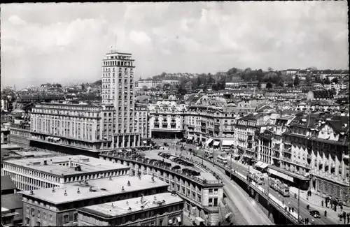 Ak Lausanne Kanton Waadt, La Tour Metropole Bel Air