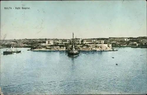 Ak Kalkara Malta, Bighi Hospital, Royal Naval Hospital