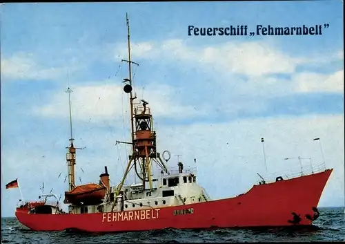 Ak Feuerschiff Fehmarnbelt, Verein Feuerschiff für Lübeck eV