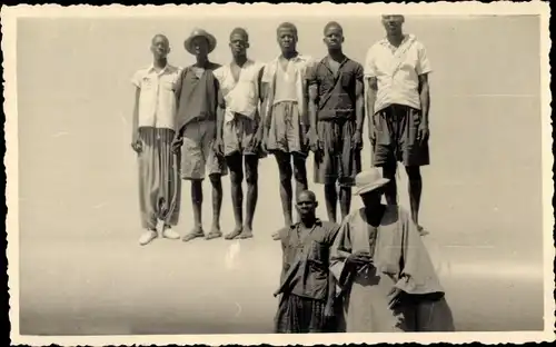 Foto Afrikanische Männer, Gruppenbild
