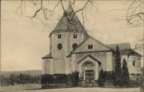 Ak Friedrichsruh Aumühle im Herzogtum Lauenburg, Bismarck Gruftkapelle