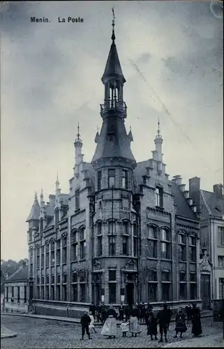 Ak Menin Menen Meenen Lys Westflandern, La Poste