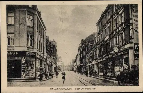 Ak Gelsenkirchen im Ruhrgebiet, Bochumer Straße, Geschäft