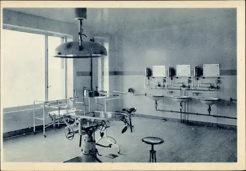 Ak Anvers Antwerpen Flandern, Operating room in an hospital