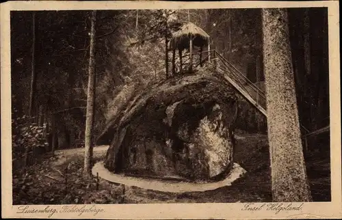 Ak Luisenburg Wunsiedel im Tal der Röslau Oberfranken, Fichtelgebirge, Insel Helgoland