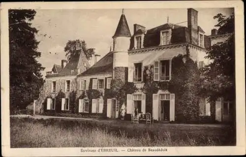 Ak Ébreuil Allier, Chateau de Beaudeduit