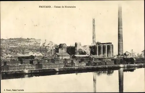 Ak Frouard Meurthe et Moselle Lothringen Elsaß, Usine de Montataire