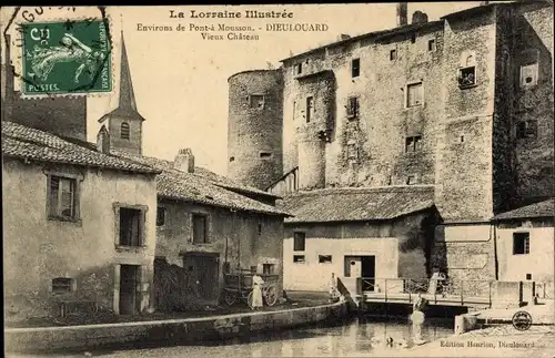 Ak Dieulouard Meurthe et Moselle, Vieux Château