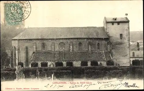Ak Longuyon Meurthe et Moselle, Église