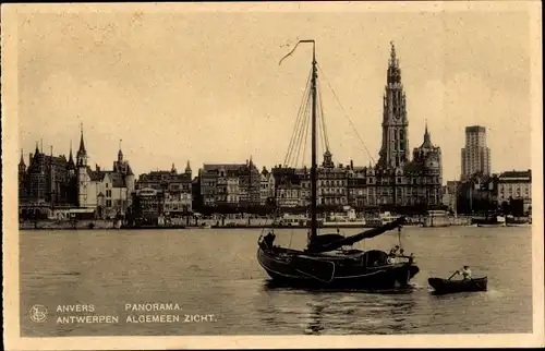 Ak Anvers Antwerpen Flandern, Panorama