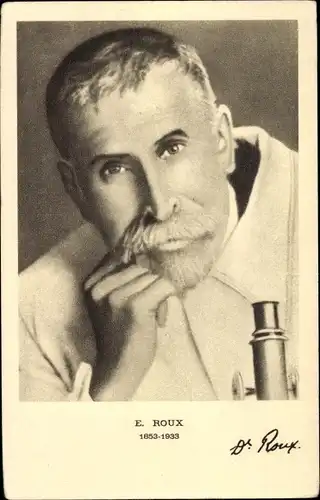Ak Émile Roux, Mediziner, Portrait