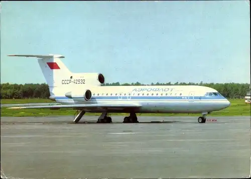 Ak Russisches Passagierflugzeug, Aeroflot, Jakowlew JAK-42, CCCP-42532