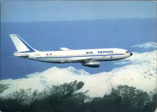 Ak Französisches Passagierflugzeug, Air France, Airbus A 300 B2