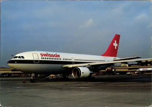Ak Schweizer Passagierflugzeug, Swissair, Airbus A 310