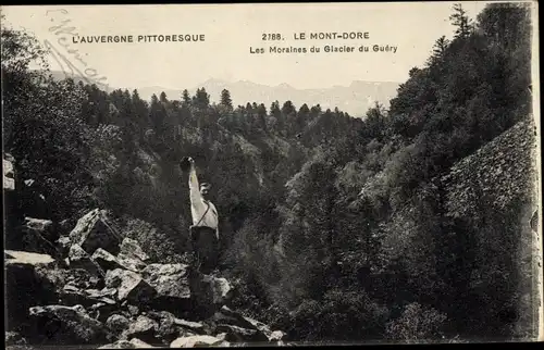 Ak Le Mont Dore Puy de Dôme, Les Moraines du Glacier du Guery