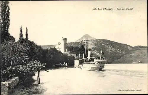 Ak Annecy Haute Savoie, Lac d'Annecy, Port de Duingt