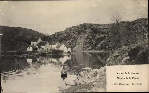 Ak Creuse, Vallee de la Creuse, Moulin de la Prune