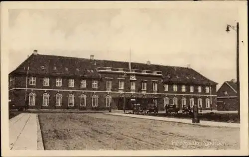 Ak Horsens Dänemark, Banegaarden, Bahnhof