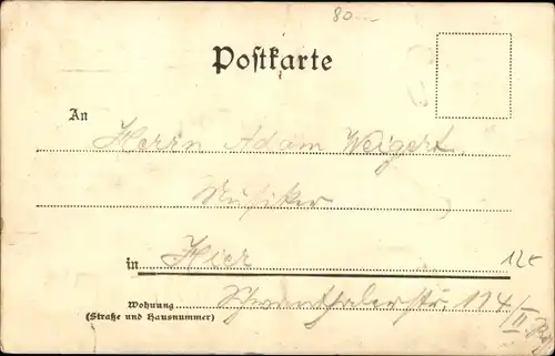 Studentika Ak München Bayern, Absolvia Luitpoldiana 1901