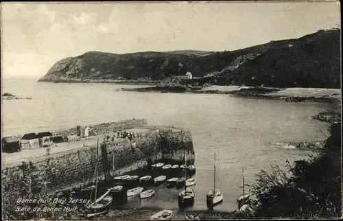 Ak Vingtaine du Nord St. John Jersey Kanalinseln, Bonne Nuit Bay
