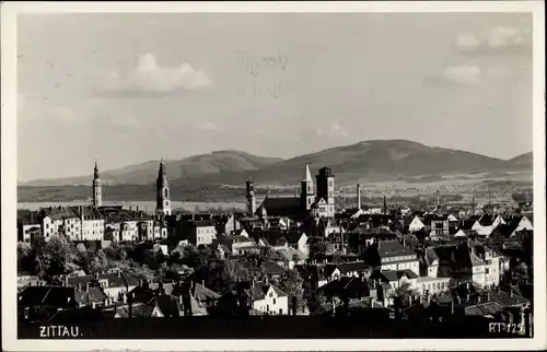 Ak Zittau in Sachsen, Panorama