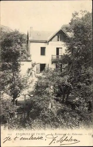 Ak Vichy Allier, Le Restaurant des Malavaux