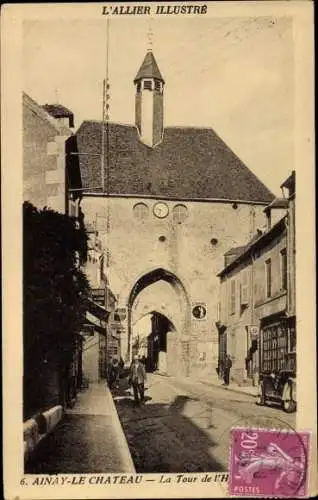 Ak Ainay le Château Allier, La Tour