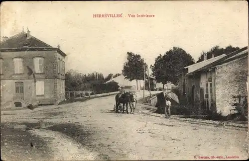 Ak Herbéviller Meurthe et Moselle, Vue interieure
