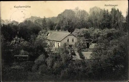 Ak Rohlfshagen Rümpel Schleswig Holstein, Kupfermühle