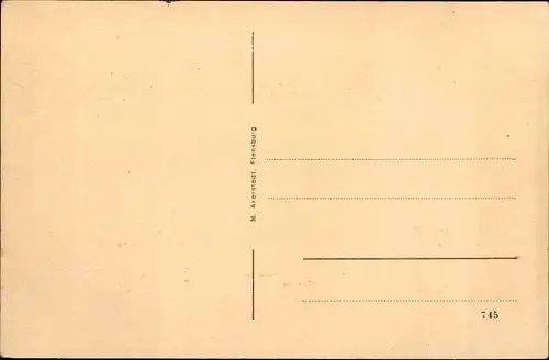 Ak Flensburg in Schleswig Holstein, Töchterheim der Diakonissenanstalt