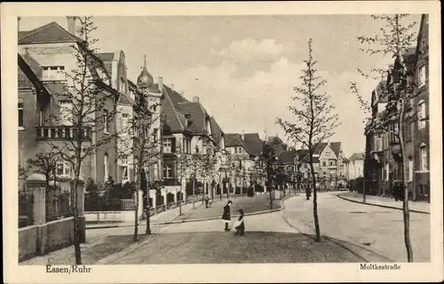 Ak Essen im Ruhrgebiet, Moltkestraße