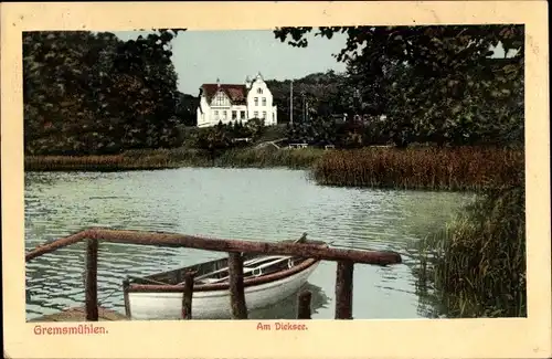 Ak Gremsmühlen Malente in Ostholstein, Am Dieksee