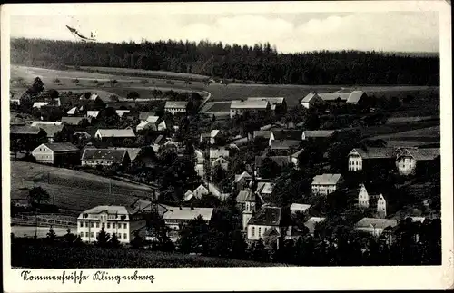 Ak Klingenberg im Erzgebirge Sachsen, Gesamtansicht vom Ort