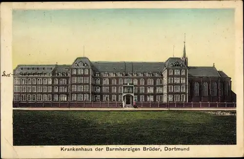 Ak Dortmund im Ruhrgebiet, Krankenhaus der Barmherzigen Brüder