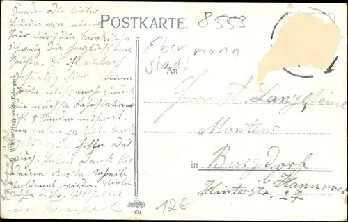 Ak Gößweinstein in Oberfranken, Stempfermühle