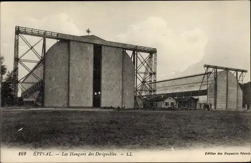 Ak Épinal Vosges Lothringen, Les Hangars des Dirigeables, Luftschiffhallen