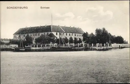 Ak Sønderborg Sonderburg Dänemark, Schloss