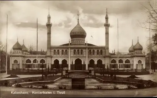 Ak København Kopenhagen Dänemark, Konzertsalen i. Tivoli