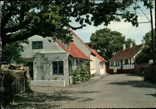 Ak Bornholm Dänemark, Partie von Sandvig