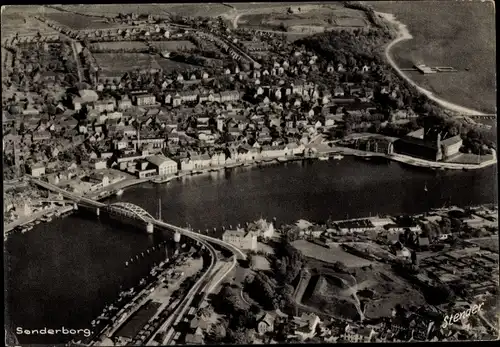 Ak Sønderborg Sönderborg Dänemark, Panorama 