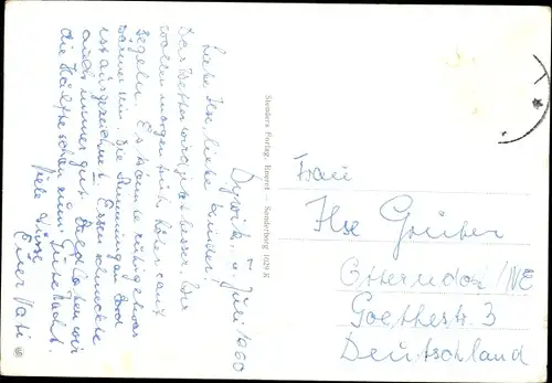 Ak Sønderborg Sönderborg Dänemark, Panorama 