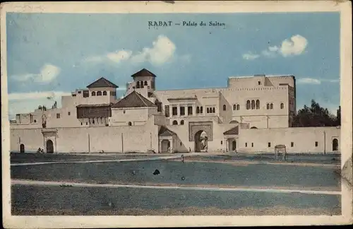 Ak Rabat Marokko, Palais du Sultan